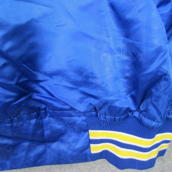 Vintage Teamsters 1164 Jacket Mens 5XL Game Sportswear Satin Union Patch 90s - Picture 12 of 14